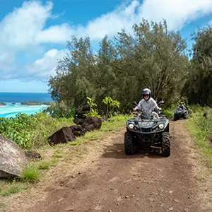 Viewpoint Mount Popoti ATV Quad Bora Bora