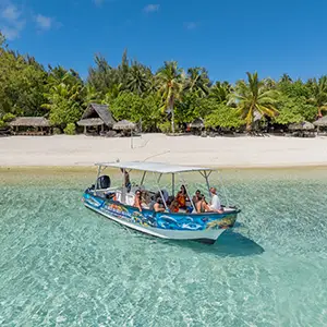 Snorkeling combo ATV quad bateau