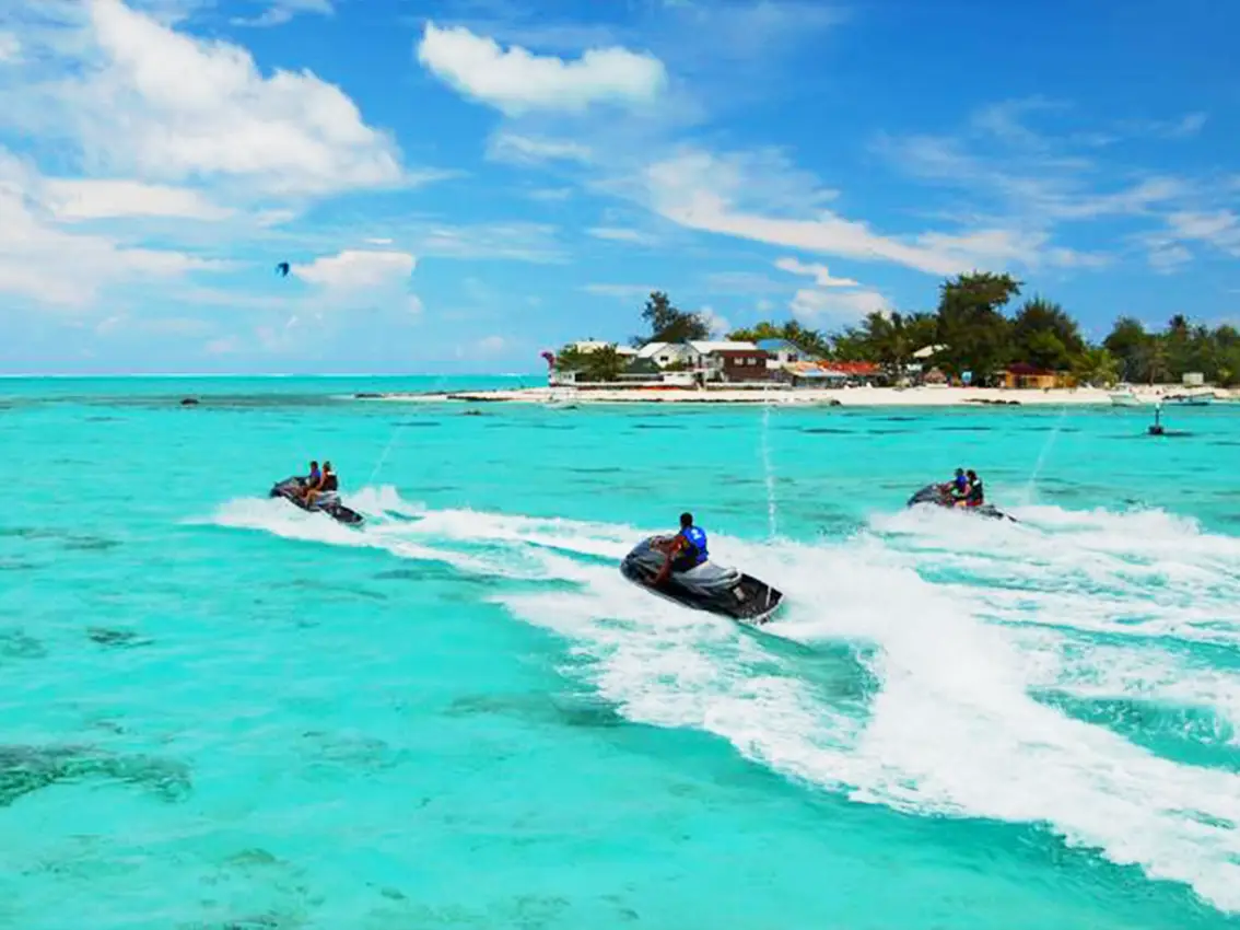 ATV and Jet Ski adrenaline combo tour Bora Bora